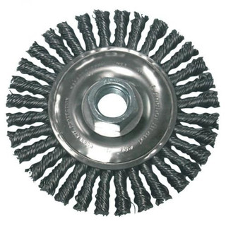 Anchor Brand Stringer Bead Wheel Brushes, 6" x 3/6", 0.02", SS, 102-BW-862