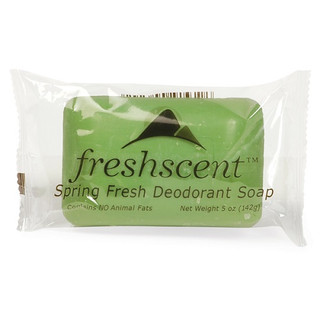 Freshscent 5 oz. Spring Fresh Deodorant Soap, 72/Case, SDS5