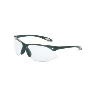 Honeywell UVEX Black Safety Glasses, with Clear Anti-Fog Lens, A901