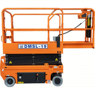 DMSL-19 - Ballymore Drivable Mini Scissor Lift 19 Ft Platform, 500 Lb Capacity