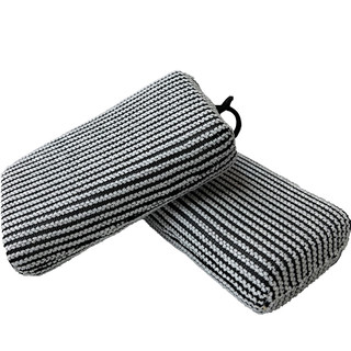 The Zebra Leather Cream Dressing Applicator, 6"x 3.5" x 1", White & Black Stripe The Zebra Leather Cream Dressing Applicator, 6"x 3.5" x 1", White & Black Stripe