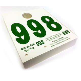 Dispatch Numbers 000-999, French Style, 7.5" x 6.5", 1,000/Box Dispatch Numbers 000-999, French Style, 7.5" x 6.5", 1,000/Box