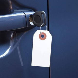 Slip-N-Grip Key Tag, 4.5" x 0.75", 1,000/Box Slip-N-Grip Key Tag, 4.5" x 0.75", 1,000/Box