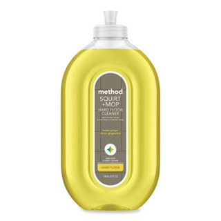 Method Squirt + Mop Hard Floor Cleaner, 25 oz, Lemon Ginger, 6/CT, MTH00563 Method Squirt + Mop Hard Floor Cleaner, 25 oz, Lemon Ginger, 6/CT, MTH00563