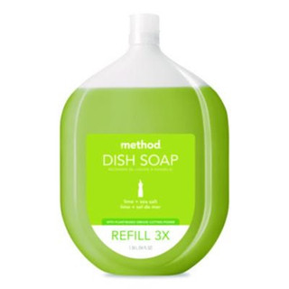 Method Dish Soap Refill, Lime and Sea Salt Scent, 54 oz, MTH359411 Method Dish Soap Refill, Lime and Sea Salt Scent, 54 oz, MTH359411