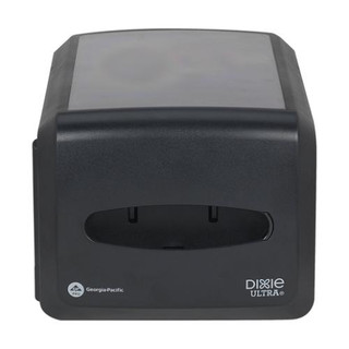 GPC Dixie Countertop Napkin Dispenser, 13.2 x 8.6 x 7.2, Black, GPC54510A