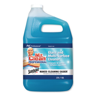 Mr. Clean Glass and Multi-Surface Cleaner, Apple, 1 Gal, 2/Carton, PGC81633