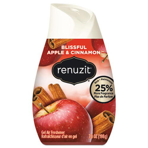 Adjustables Air Freshener, Blissful Apples and Cinnamon, 7 oz Cone, 8/Carton