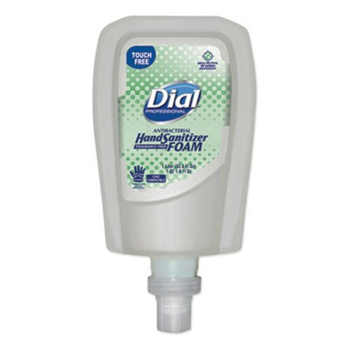 Dial DIA16694EA FIT Fragrance-Free Antimicrobial Dispenser Refill Foam Hand Sanitizer, 1000 mL