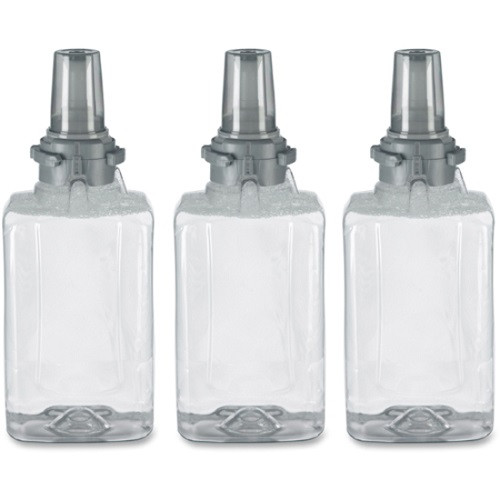 Gojo 8811-03 Clear and Mild Foam Handwash Refill, Fragrance-Free, 1,250 mL Refill, 3/Carton