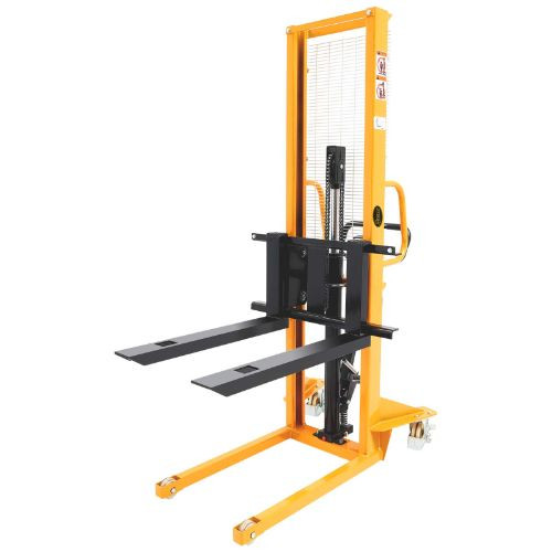 Apollolift A3002 Manual Straddle Stacker 1100lbs Cap. 63" Lift