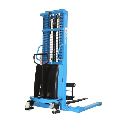 Eoslift Semi-Electric Straddle Pallet Stacker Lift 3300Lb Lift 138", S15J