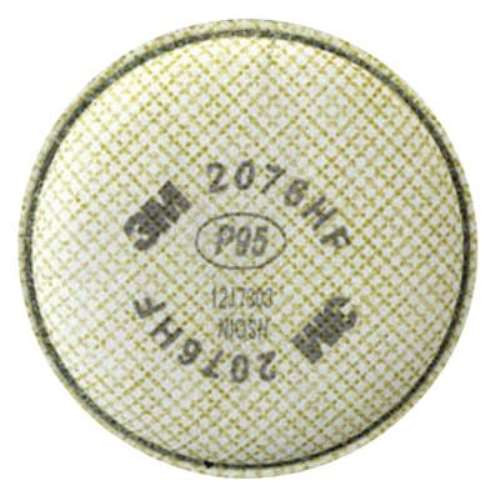 3M 2000 Series Particulate Filter, P95, Hydrogen Fluoride, 2/Pack, 142-2076HF