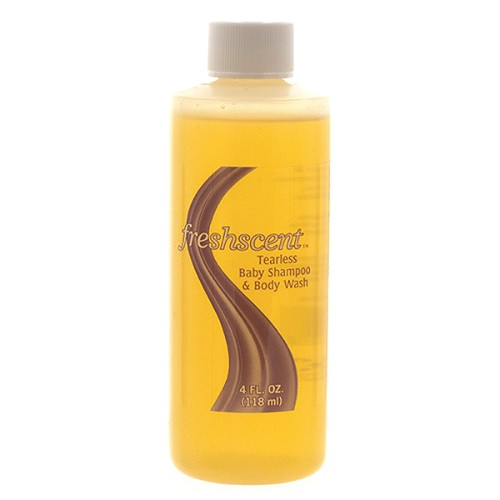 Freshscent 4 oz. Tearless Baby Shampoo & Body Wash, 60/Case, TS4