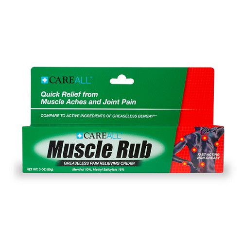 CareALL® 3 oz. Muscle Rub, 72 Tubes/Case, MUS3