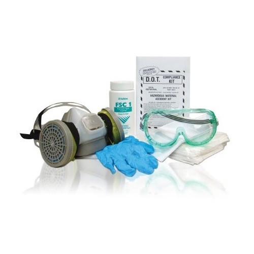 Safetec Formaldehyde Spill Response Kit, Poly Bag Refill, 1 Kit /Case, 48625