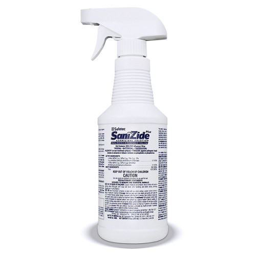 SaniZide Plus Surface Disinfectant 16 oz. Spray Bottle, 12/Case, 34805
