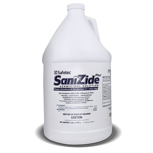 SaniZide Plus Surface Disinfectant 1 Gallon Bottle, 4/Case, 34815