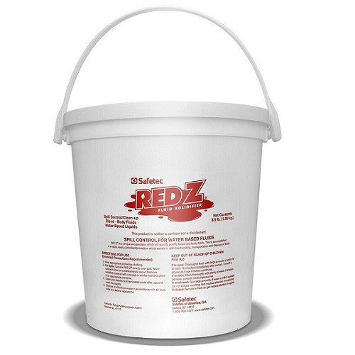 Safetec Red Z Solidifier Bulk, 3.5 lbs. Bucket, 41115