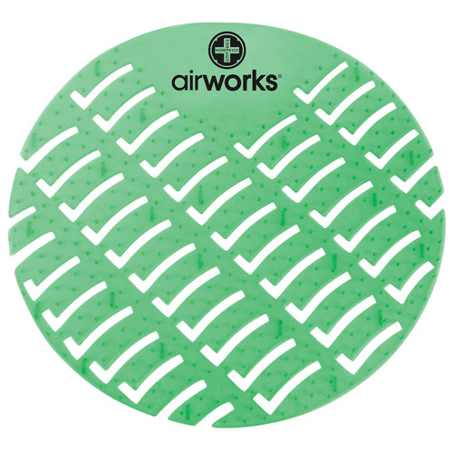 Airworks Urinal Screen, Fresh Garden, 10/Box, AWUS232-BX