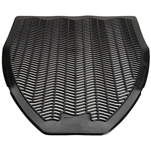 Genuine Joe Deodorizing Urinal Z-Mats, 17.5" x 20.4", Black, 6 Mats, GJO58330CT