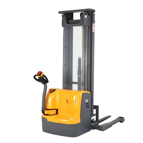 Apollolift A3042 Full Electric Straddle Stacker 2640 lbs, 118" Lift