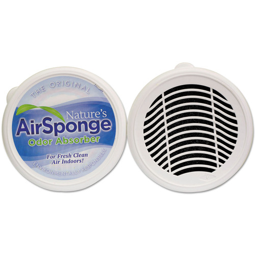 Natures Air Sponge Odor Absorber, Neutral, 8 oz, 24/CT, DEL1011DP
