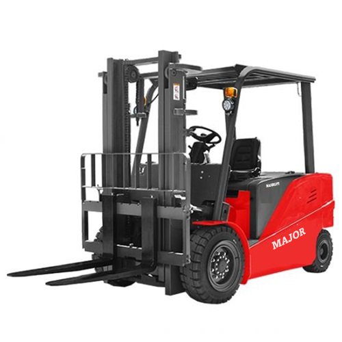 Majorlift 4 Wheel Electric Forklift, 11000 lb Cap. 185" Lift,  M50E-185