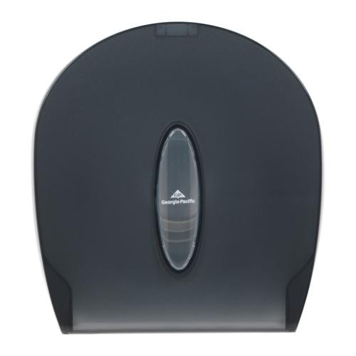 GPC Jumbo Bathroom Tissue Dispenser, Single Roll, 10.6 x 5.4 x 11.3, Translucent Smoke, GPC59009