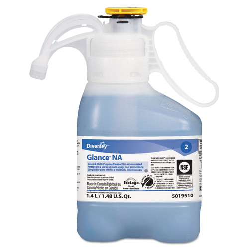 Diversey Glass & Multi-Surface Cleaner, 1.4L, 2 Bottles, DVO95019510