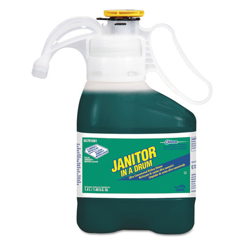 Janitor In A Drum Ultra Conc. Kitchen Cleaner, Pine Scent, 1.4 L Bottle