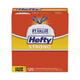 Hefty E84574CT Strong Tall Kitchen Drawstring Bags, 13 gal, 0.9 mil, 23.75" x 27", White, 90/Box, 3 Boxes/Carton