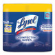 Lysol Disinfecting Wipes, 7 x 8, Lemon and Lime Blossom, 80 Wipes/Canister, 2 Canisters/Pack, 3 Packs/Carton (RAC80296)