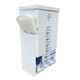 Compact Tampon and Sanitary Napkin Dispenser Prefilled, White SD7000WHPF