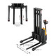 Apollolift A3039 Full Electric Straddle Stacker 2640 lbs, 130" Lift