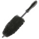 Black Wheel Rim Brush in Clamshell, 18", Black