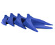 Car Tire Hose & Cord Slide Guider, Blue, 4/Pk