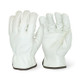 Hi-Vis Grain Cowhide with Keystone Thumb and Fluorescent Fingertips, Leather Work Gloves, CH8149WYH