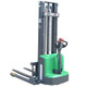 EKKO Full Lithium Electric Powered Straddle Stacker 2800 lbs Cap, 138" Lift, EB14E-145LI