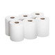 GPC SofPull CenterPull Perforated Paper Towels, 1-Ply, 7.8 x 15, White, 320/Roll, 6 Rls/Cs