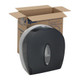 GPC Jumbo Bathroom Tissue Dispenser, Single Roll, 10.6 x 5.4 x 11.3, Translucent Smoke, GPC59009