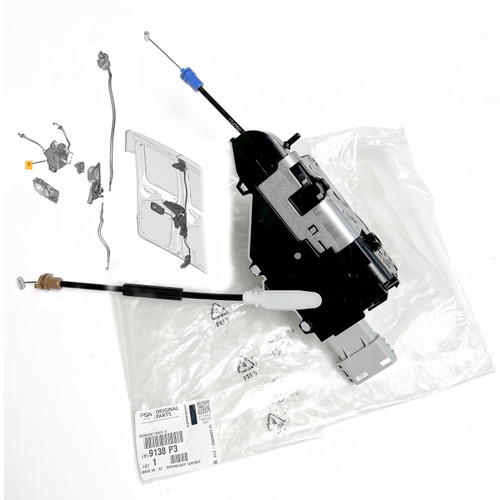 OEM Rear Right Door Lock Mechanism, Peugeot Citroen Fiat