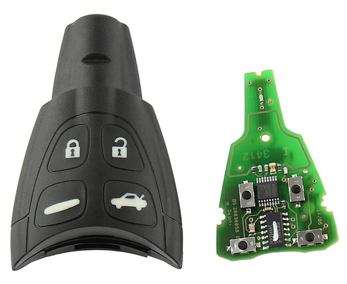 Key Fob/Transmitter, Saab 9-3 II (1012783781-EM)