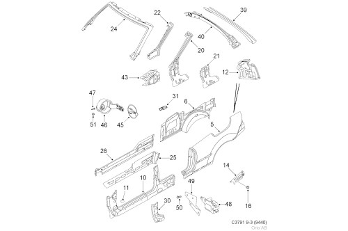 SAAB Original 12832483