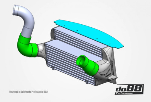 BMW 135i 335i N54 N55 2007-2013 (E9X E82) Intercooler (65-ICM-350-S)