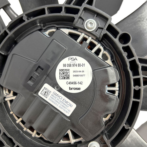 Radiator Cooling Fan OEM PSA Opel