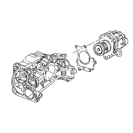 OEM EGR Valve to Cooler Gasket Cover Plate