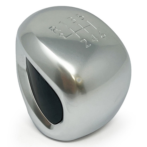 OEM Gear Lever Knob Satin Chrome Zamak, 6 Speed Citroen Peugeot Opel