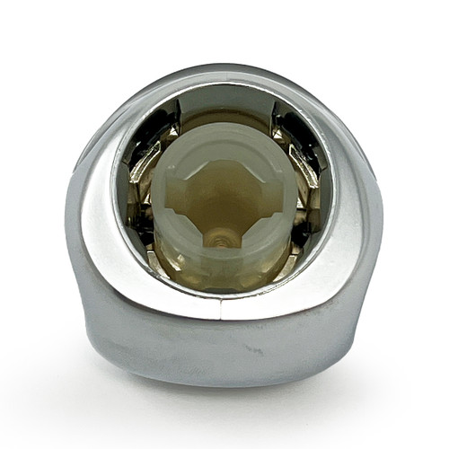 OEM Gear Lever Knob Satin Chrome Zamak, 6 Speed Citroen Peugeot Opel