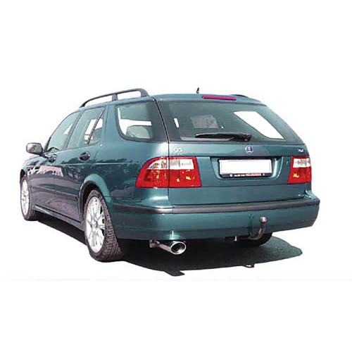 Cat-back 9-5 hidden tailpipe Maptun